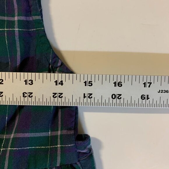 Roller Rabbit Kids Inverness Plaid Chantal Cotton Pullover Dress Size 10Y - Picture 11 of 13